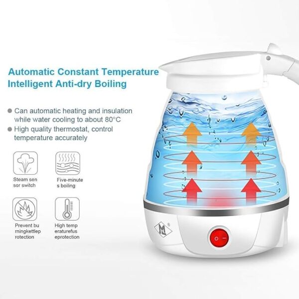 MY SHOP Travel Folding Electric Kettle - Image 5