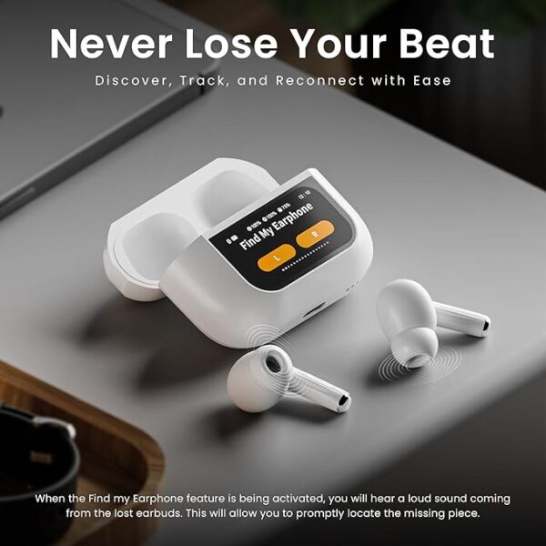 MY SHOP Wireless Earbuds with LED Touch Screen - Image 2