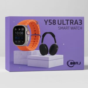 MY SHOP Y58 ULTRA WATCH WITH AIRPODS MAX P9