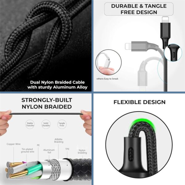 MY SHOP 3 IN 1 (100W)FAST CABLE - Image 5