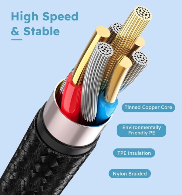 MY SHOP 3 IN 1 (100W)FAST CABLE - Image 4